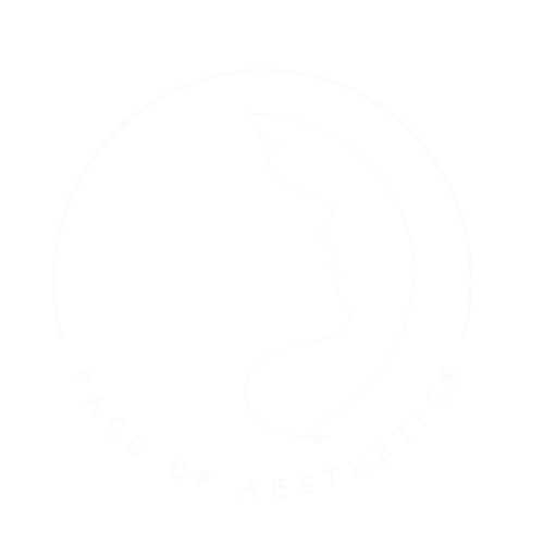 Face Up Logo White